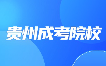 2024年贵州成考院校是什么意思?