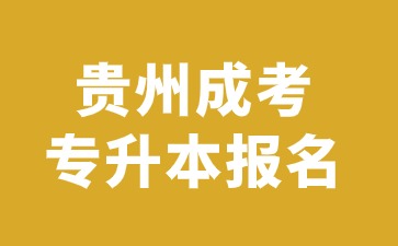 2024年贵州成人专升本报名多少钱?